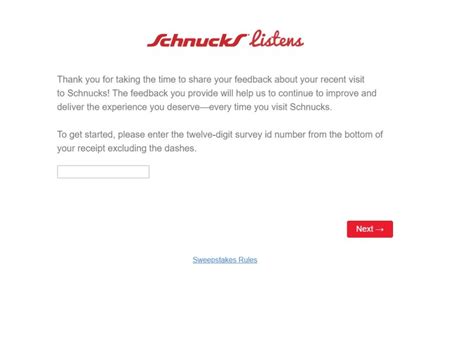 Tellschnucks.com Survey 